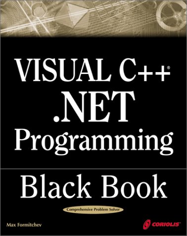 Book cover for Visual C++.NET Programming Black Book