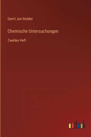 Cover of Chemische Untersuchungen