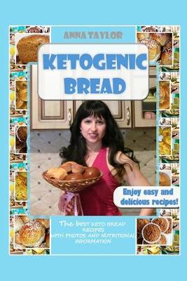 Book cover for Ketogenic Bread. Cookbook