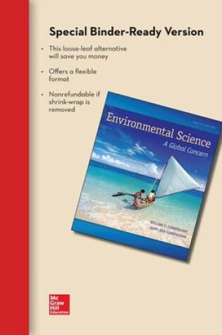 Cover of Combo: Loose Leaf Version for Environmental Science with Connect Plus 1-Semester Access Card