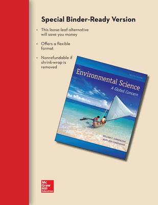 Book cover for Combo: Loose Leaf Version for Environmental Science with Connect Plus 1-Semester Access Card