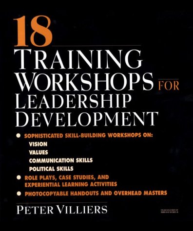 Book cover for 18 Training Workshops for Developing Leadership