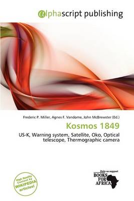 Book cover for Kosmos 1849