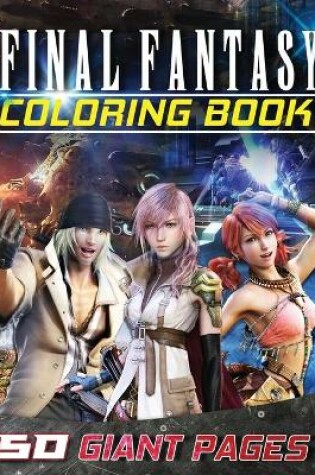 Cover of Final Fantasy Coloring Book