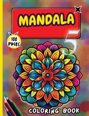 Book cover for Mandala 5 Coloring Book