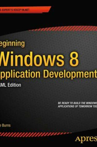 Cover of Beginning Windows 8 Application Development - XAML Edition