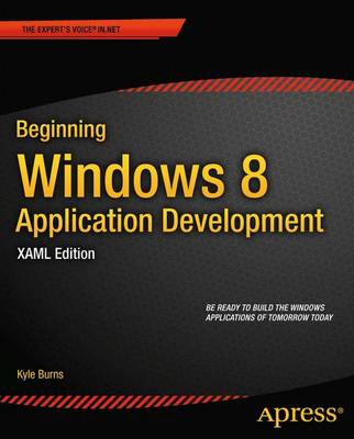 Book cover for Beginning Windows 8 Application Development - XAML Edition