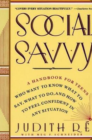 Cover of Social Savvy