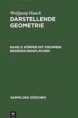 Cover of Koerper mit krummen Begrenzungsflachen