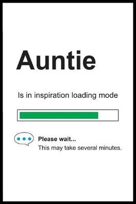 Book cover for Auntie is in Inspiration Loading Mode