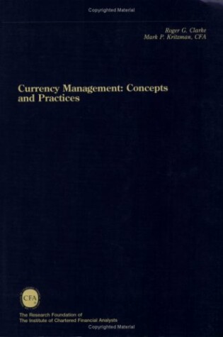 Cover of Currency Management