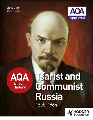 Book cover for AQA A-level History: Tsarist and Communist Russia 1855-1964