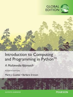 Book cover for Introduction to Computing and Programming in Python, Global Edition -- MyLab Programming with Pearson eText