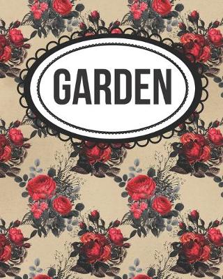 Book cover for Red Roses Floral Gardening Journal