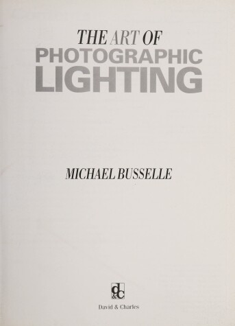 Cover of The Art of Photographic Lighting