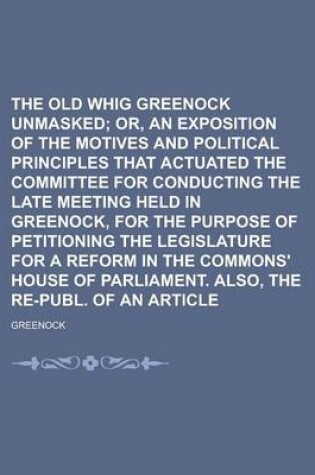 Cover of The Old Whig of Greenock Unmasked