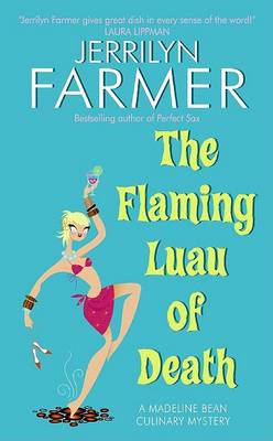 Book cover for The Flaming Luau of Death