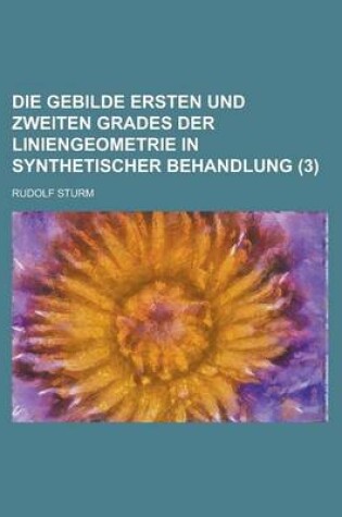 Cover of Die Gebilde Ersten Und Zweiten Grades Der Liniengeometrie in Synthetischer Behandlung (3)