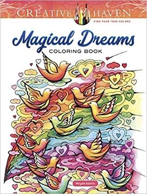 Book cover for Creative Haven Magical Dreams Coloring Book