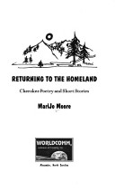 Book cover for Returning to the Homeland