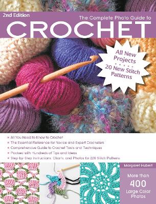 Book cover for The Complete Photo Guide to Crochet, 2nd Edition