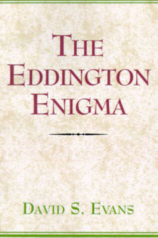 Cover of The Eddington Enigma