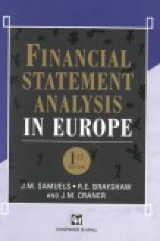 Cover of Financial Statement Analysis in Europe