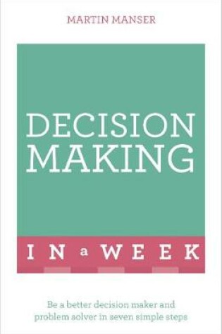 Cover of Decision Making In A Week