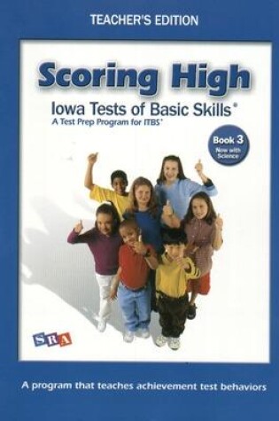 Cover of Scoring High on the ITBS, Teacher Edition with Level Poster, Grade 3