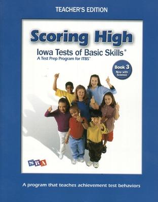 Book cover for Scoring High on the ITBS, Teacher Edition with Level Poster, Grade 3