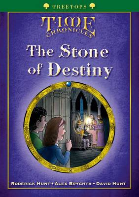 Book cover for Oxford Reading Tree: Treetops Time Chronicles Level 12+ the Stone of Destiny