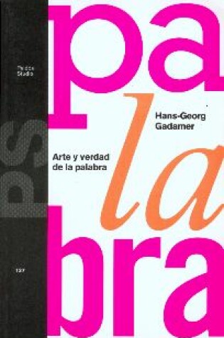 Cover of Arte y Verdad de La Palabra