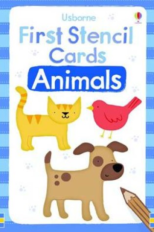 Cover of First Stencil Cards Animals