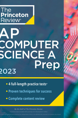 Cover of Princeton Review AP Computer Science A Prep, 2023