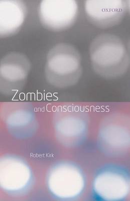 Book cover for Zombies and Consciousness