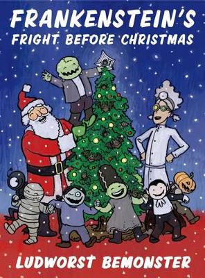 Book cover for Frankenstein's Fright Before Christmas
