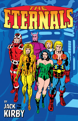 Book cover for The Eternals By Jack Kirby Monster-size