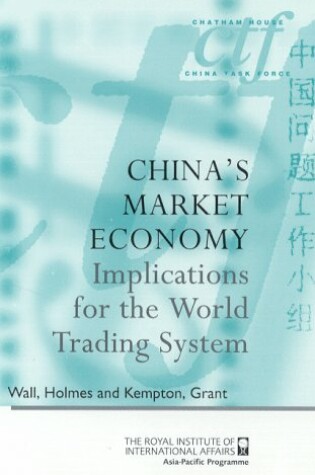 Cover of China's Market Economy