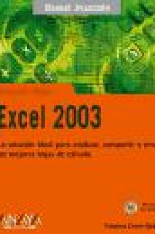 Cover of Microsoft Office Excel 2003 Manual Avanzado