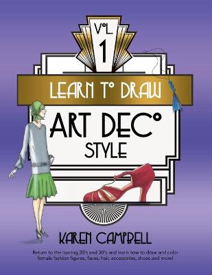 Book cover for Learn to Draw Art Deco Style Vol. 1