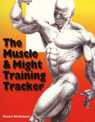 Book cover for The Muscle and Might Training Tracker