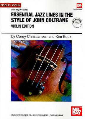 Book cover for Essential Jazz Lines in the Style of John Coltrane: Violin Edition