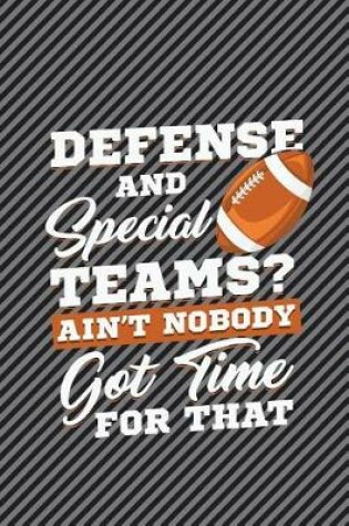 Cover of Defense And Special Teams