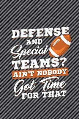 Book cover for Defense And Special Teams