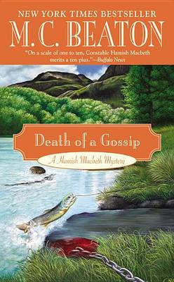 Book cover for Death of a Gossip
