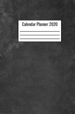 Cover of Calendar Planner 2020