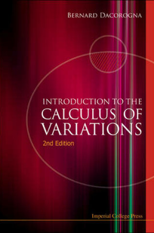 Cover of Introduction To The Calculus Of Variations (2nd Edition)