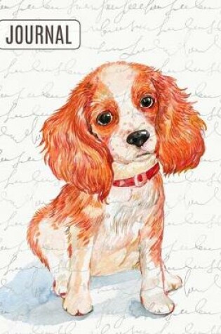 Cover of Big Fat Bullet Style Journal Notebook Cute Spaniel