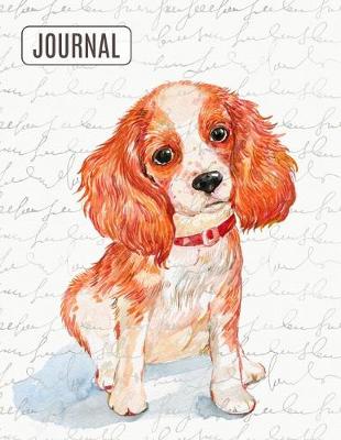 Book cover for Big Fat Bullet Style Journal Notebook Cute Spaniel