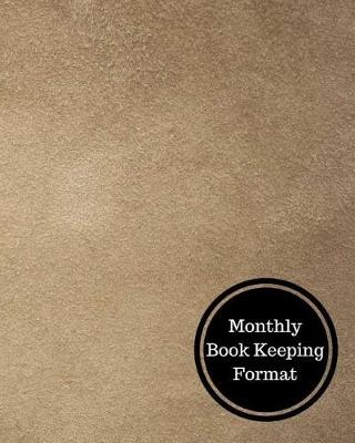 Book cover for Monthly Book Keeping Format